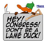 We need to kill the lame duck.